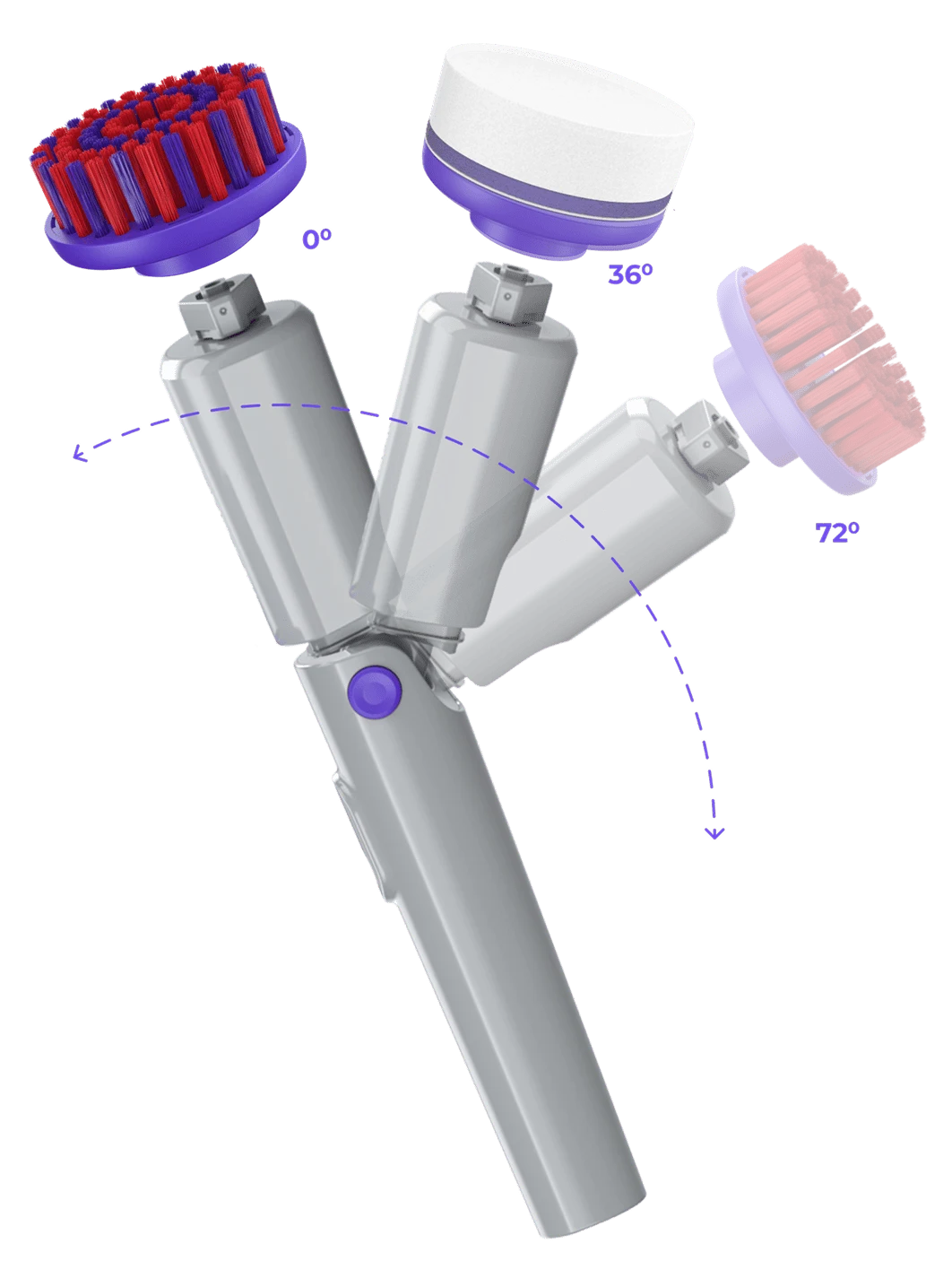 Synoshi Pro Power Spin Scrubber — Smart Design